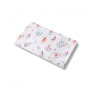 Snuggle Hunny - Organic Muslin Wrap: Fairy Garden