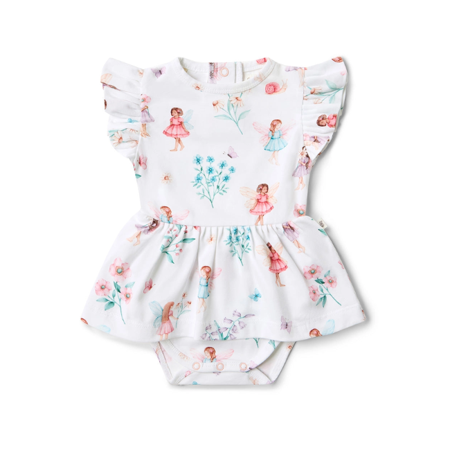 snuggle hunny orange dress fairy garden