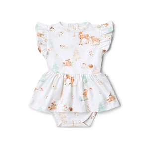 Snuggle Hunny - Organic Dress: Woodland Tales