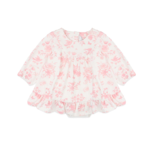 Bebe - Fern: Birds Organic Overlay Dress