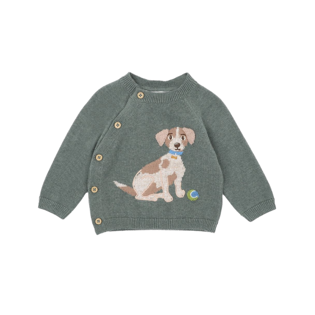 Bebe – Otto_ Proud Puppy Organic Knitted Jumper