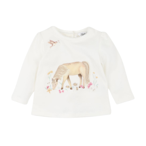 Bebe - Winnie: Pony Organic Long Sleeve Tee
