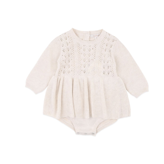 Fox + FInch – Wild Garden_ Knitted Overlay Bodysuit