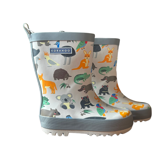Korango – Gumboots_ Australian Animal Grey