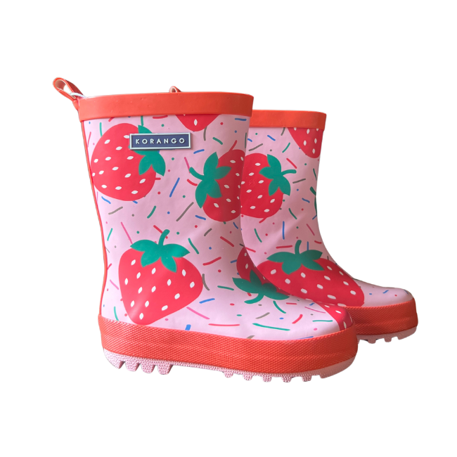 Korango – Gumboots_ Strawberries + Sprinkles