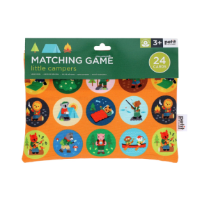Petit Collage - Matching Game: Little Campers