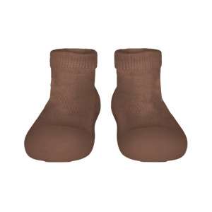 Toshi - Organic Hybrid Walking Socks Dreamtime Footsteps: Peppercorn