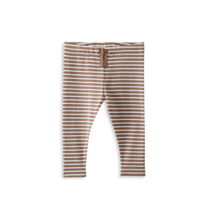 Milky - Baby Pant: Latte Stripe