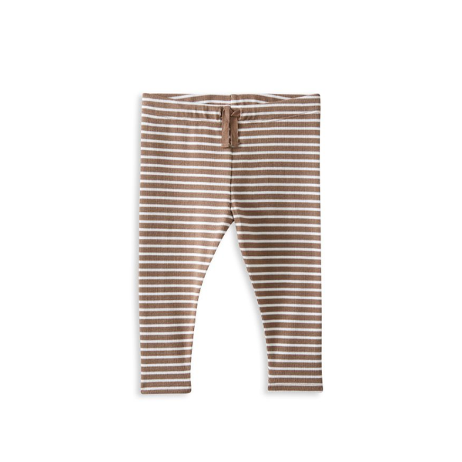 milky Latte Stripe Baby Pant