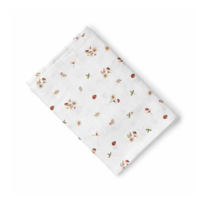 Snuggle Hunny - Organic Muslin Wrap: Ladybug