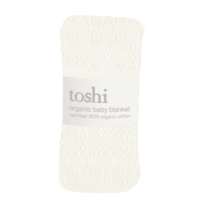 Toshi - Organic Blanket Bowie: Cream