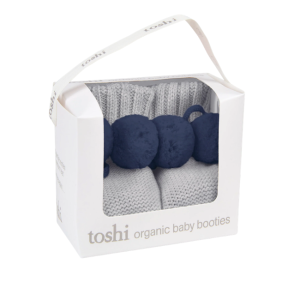 Toshi - Organic Booties Bobby: Fog