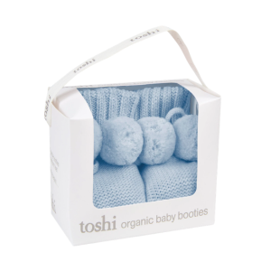 Toshi - Organic Booties Yummy: Bluebell