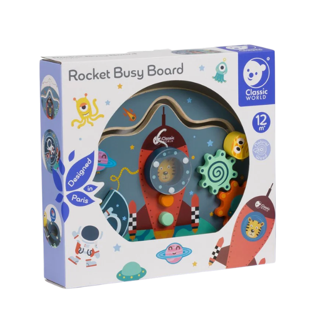 Classic World - Busy Board - Rocket
