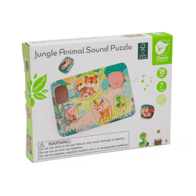 Classic World - Jungle Sound Puzzle