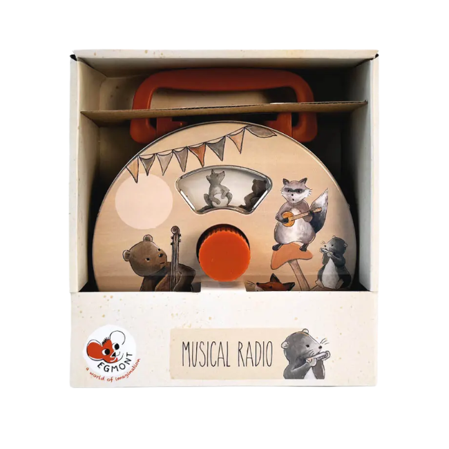 Egmont Toys - Musical Tin Radio_ Musicians Egmont Toys - Musical Tin Radio_ Musicians