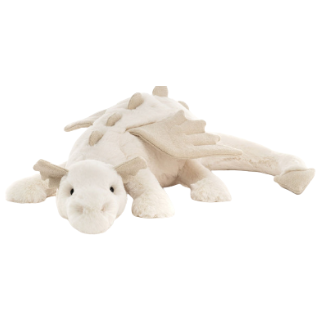 Jellycat - Large Dragon_ Snow