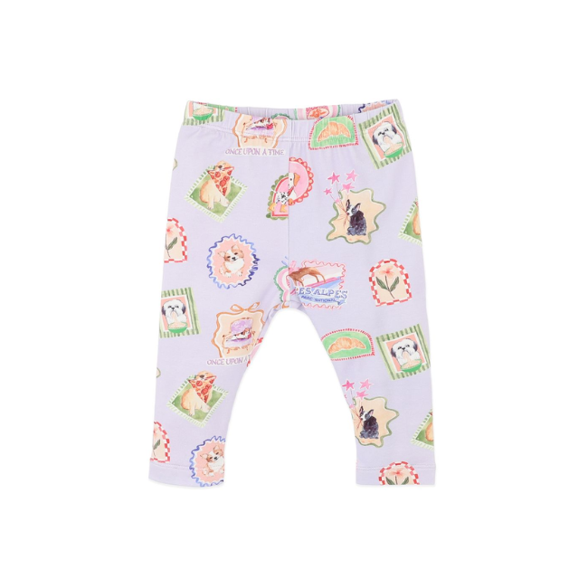 fox + finch winter vaycay print leggings