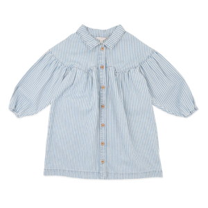 Fox + Finch - Winter Vacay: Stripe Denim Dress