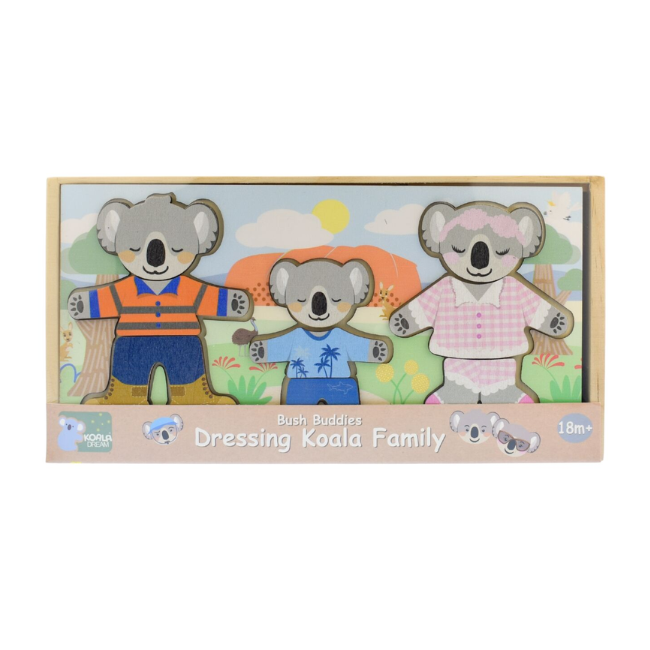 koala dream bush buddies dressing koala family