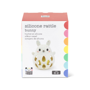 Tiger Tribe - Silicone Rattle: Bunny