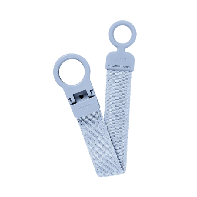 BIBS dummies Dummy Clip Loop dusty blue