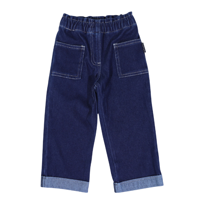 Korango – Soft Straight Legged Denim Pant_ Light (3)