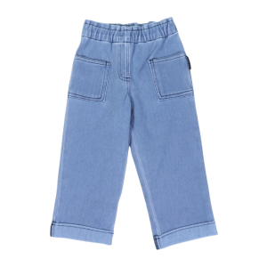 Korango - Soft Straight Legged Denim Pant: Light