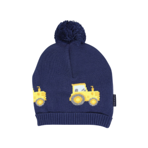 Korango - Tractor Beanie: Navy