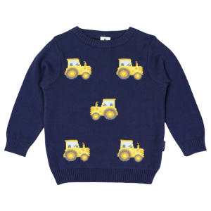 Korango - Tractor Sweater: Navy