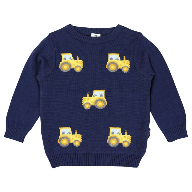 Korango – Tractor Sweater_ Navy