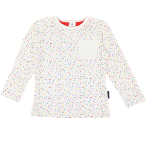 Korango - Sprinkles Tee with Pocket: Beige