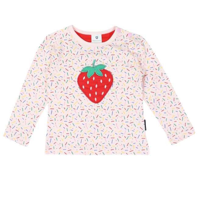 Korango – strawberry sprinkle top_ pink