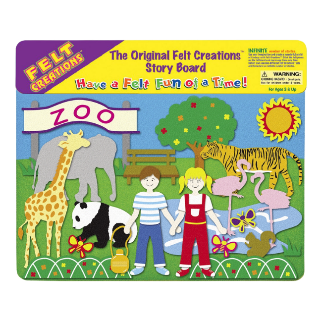felt creations zoo