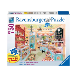 Ravensburger - Large Format 750 Piece Puzzle: Corner Bakery
