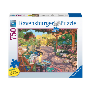 Ravensburger - Large Format 750 Piece Puzzle: Cosy Backyard Bliss