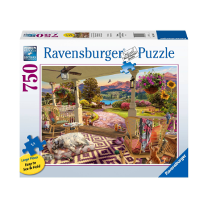 Ravensburger - Large Format 750 Piece Puzzle: Cosy Front Porch