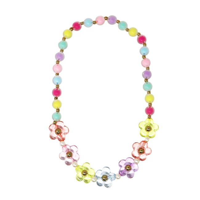 Pink Poppy - Necklace Vibrant Daisy