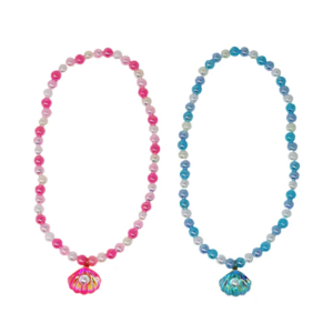 Pink Poppy - Necklace: Mermaid Shell