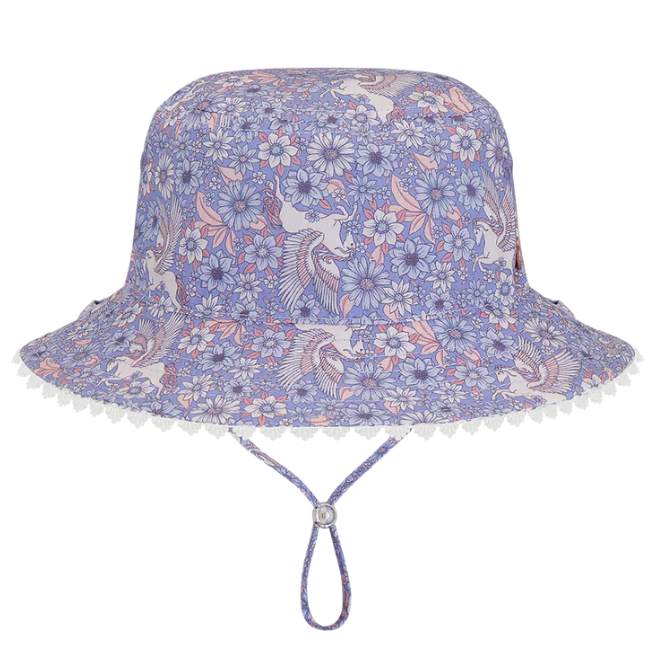 kooringal reversible bucket hat crystal