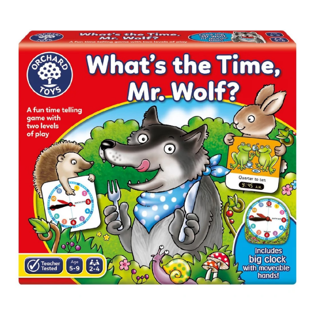 orchard toys What's the Time, Mr. Wolf