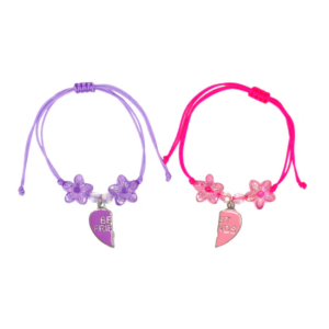 Pink Poppy - BFF Bracelet Set: Joining Heart