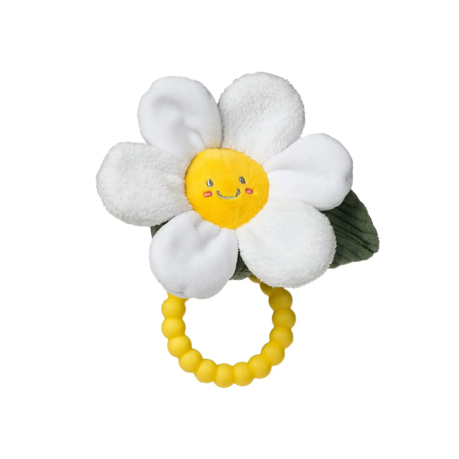 Mary Meyer Sweet Soothies Daisy Teether Rattle Mary Meyer Sweet Soothies Daisy Teether Rattle
