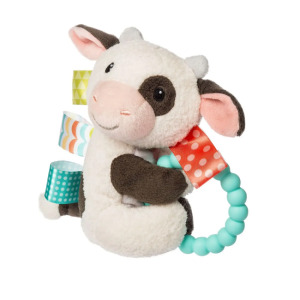Mary Meyer - Teether Rattle: Taggies Buttercup Cow