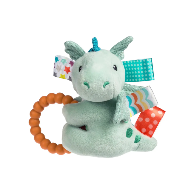 Mary Meyer Taggies Drax Dragon Teether Rattle Mary Meyer Taggies Drax Dragon Teether Rattle