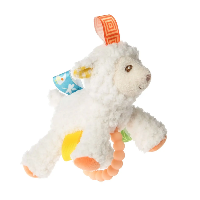 Mary Meyer Taggies Sherbert Lamb Teether Rattle Mary Meyer Taggies Sherbert Lamb Teether Rattle