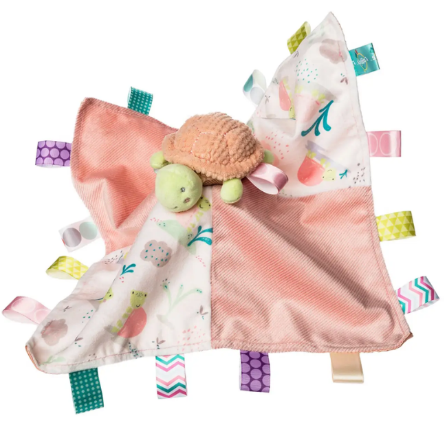 Mary Meyer Taggies Tippy Turtle Character Blanket
