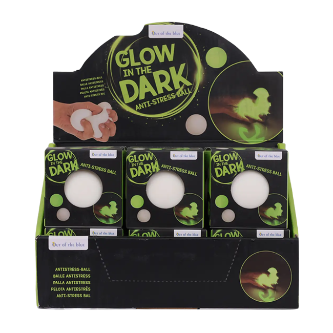 Out Of The Blue Glow in the Dark Anti-Stress Ball
