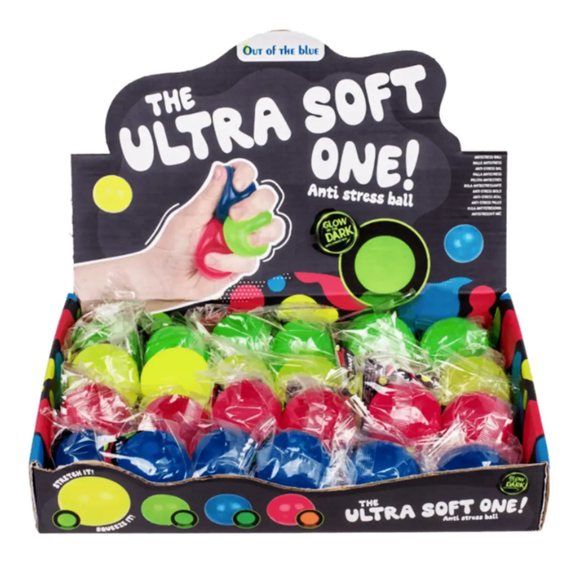 Out Of The Blue Ultra Soft Glow in the Dark Squeeze Ball