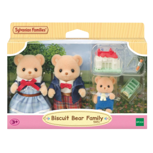 Sylvanian Families - Biscuit Bear Family